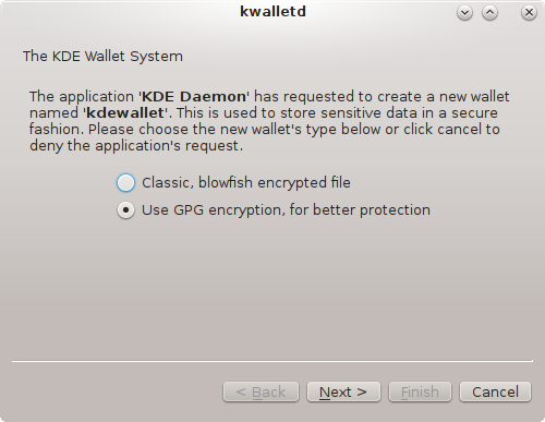 KDEWallet