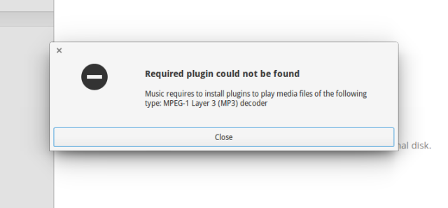 No plugin found