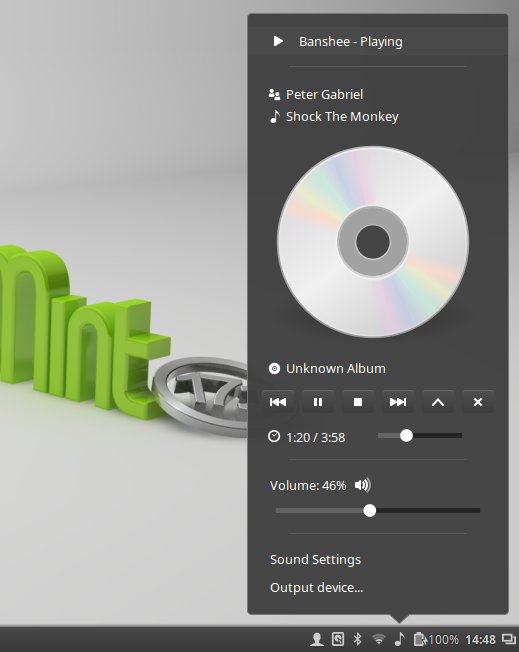 Banshee, volume control