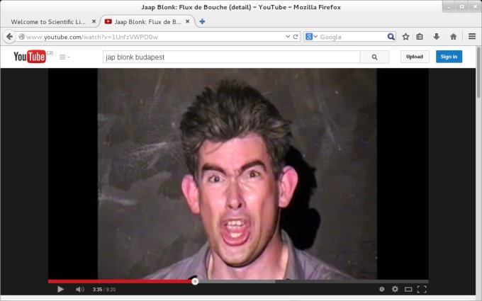 Flash, after installation