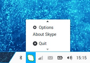 Constrained vertical menu