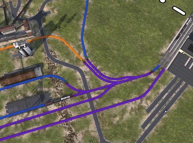 Two trains plus signals