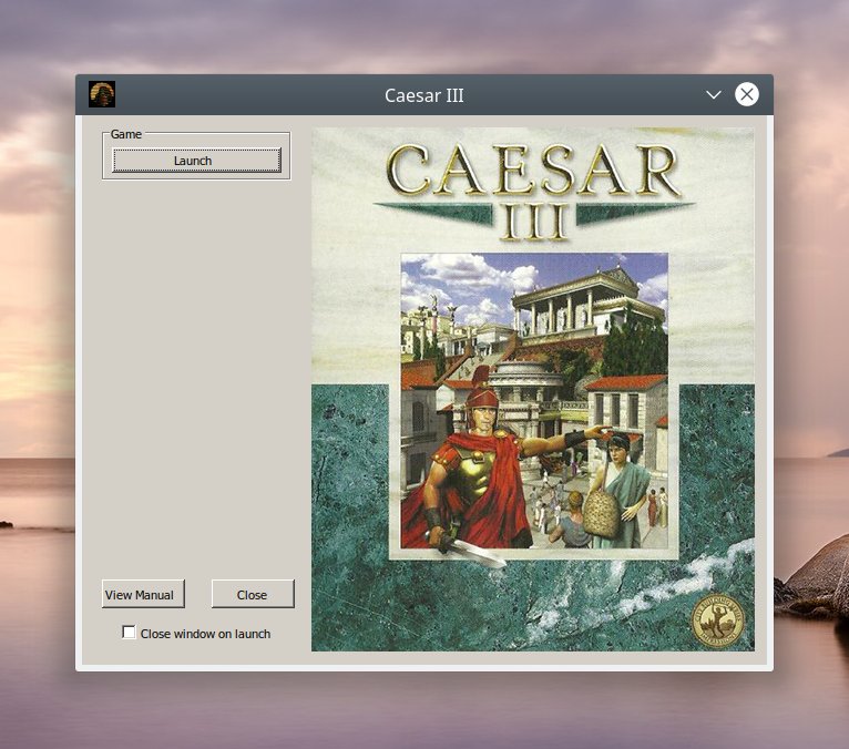 Caesar III in Linux