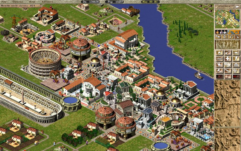 Old save, game running