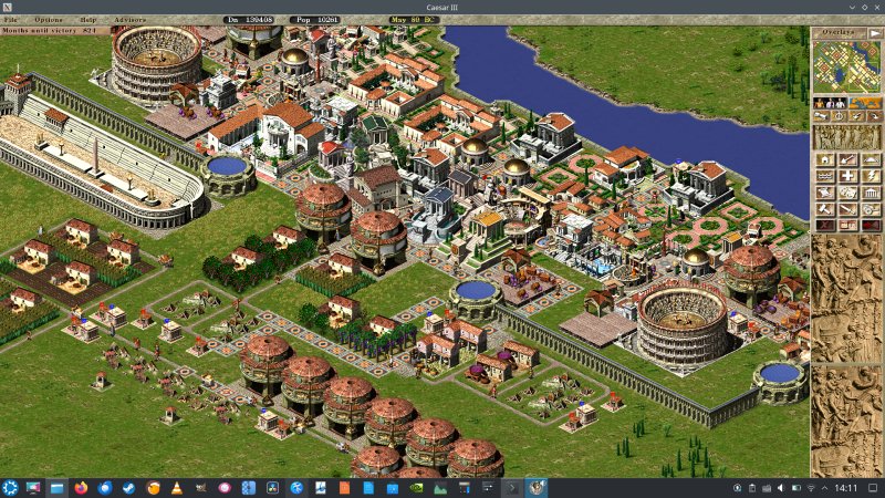 Caesar working manually