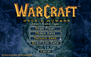 DOSBox multiplayer Warcraft setup 1