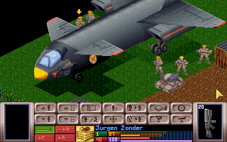 UFO getting ready for the mission