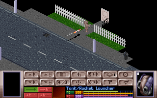 UFO alien being shot at