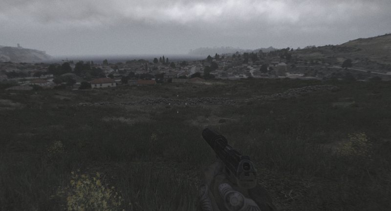 Realistic looking town