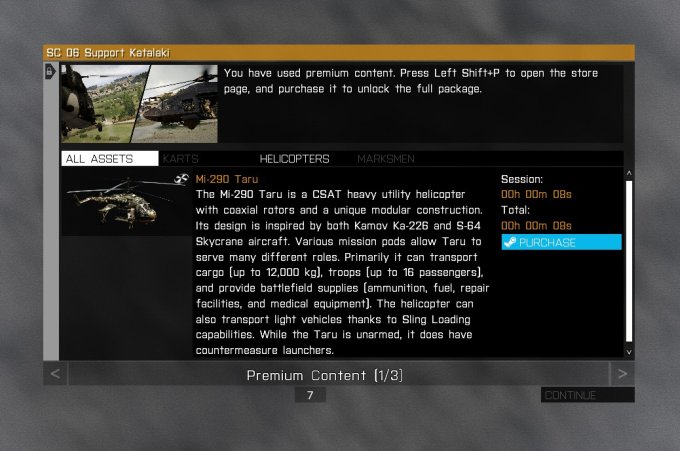 Cannot continue, another