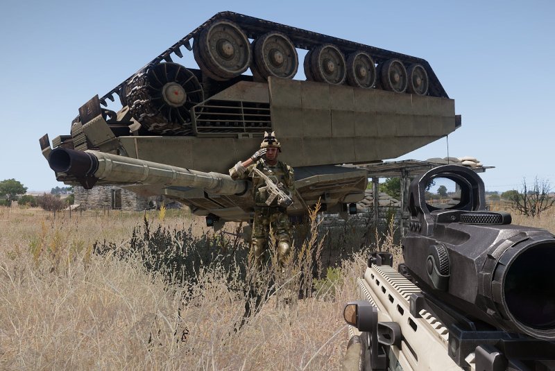 Tank, turned over, more