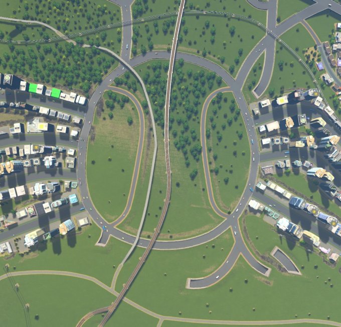 Large roundabout