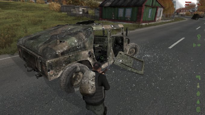 Ruined vehicle