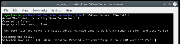 Convert save 1
