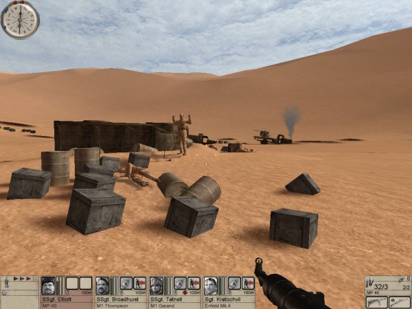 An Italian surrenders