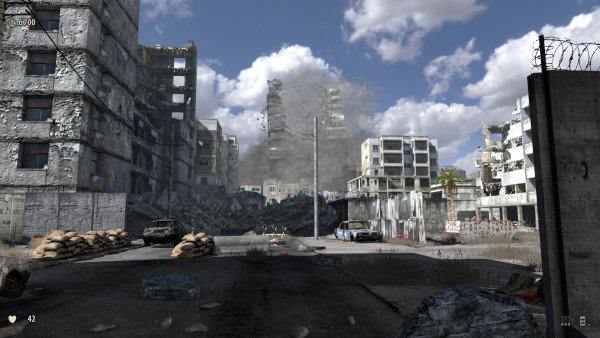 Building collapsing 1