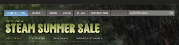 Possible future look of Steam website