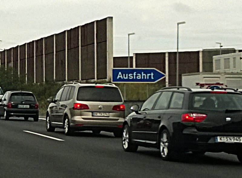 Ausfahrt, again
