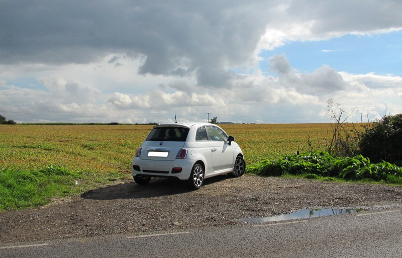 Rear view, zoomed out for dramatic effect