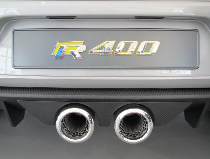 Golf R exhausts