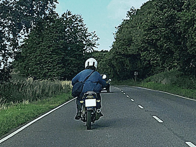 A272, bike cramping the style