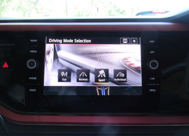 Driving mode selection