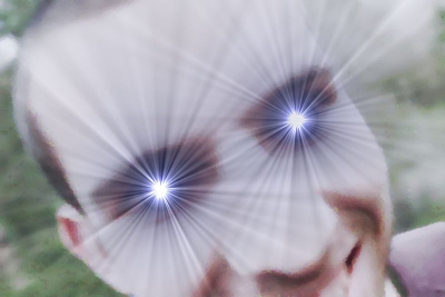 Telepathy & Telekinesis guy with tele-ray eyes